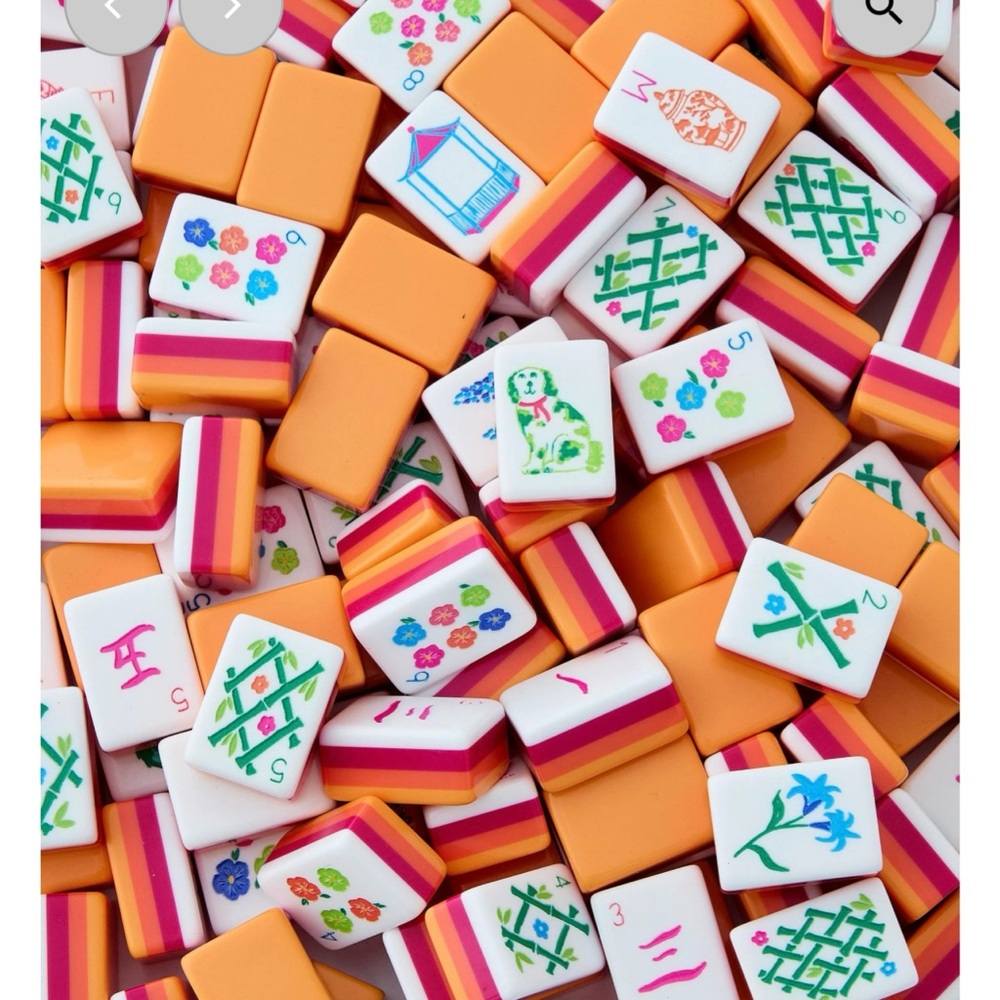 Oh My Mahjong Sunset tiles